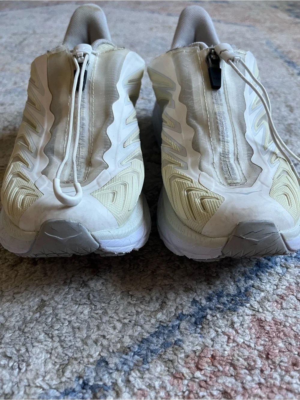 Hoka One One Project Clifton Quicklace Mesh Sneakers Shoes Women Size 6.5